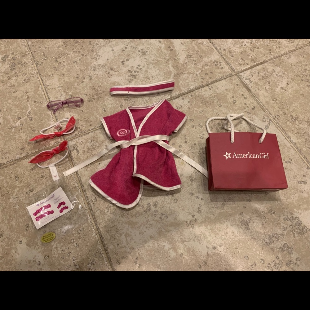 Lot of American Girl Doll Spa Day accessories